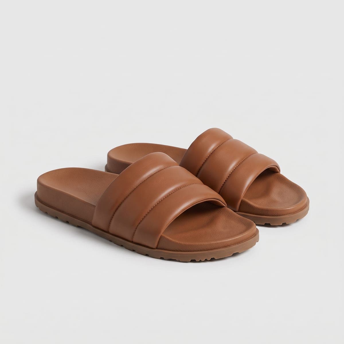 Sandal Slide Kulit